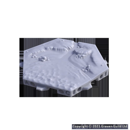 Coastal Tiles Set 2 - Hexton Hills Hex Map Tiles - detail view