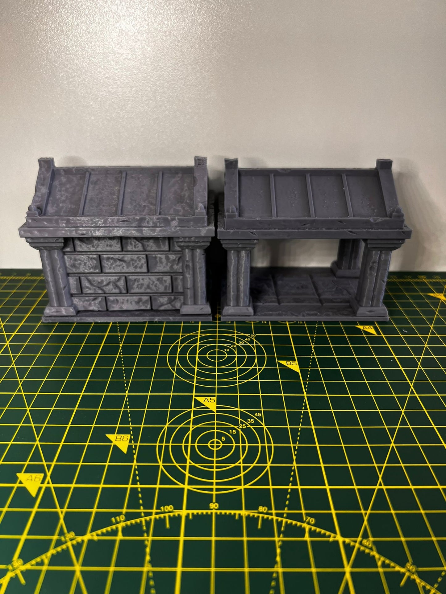 Mausoleum - Scenic DnD Terrain - Halloween Decoration - alternate angle