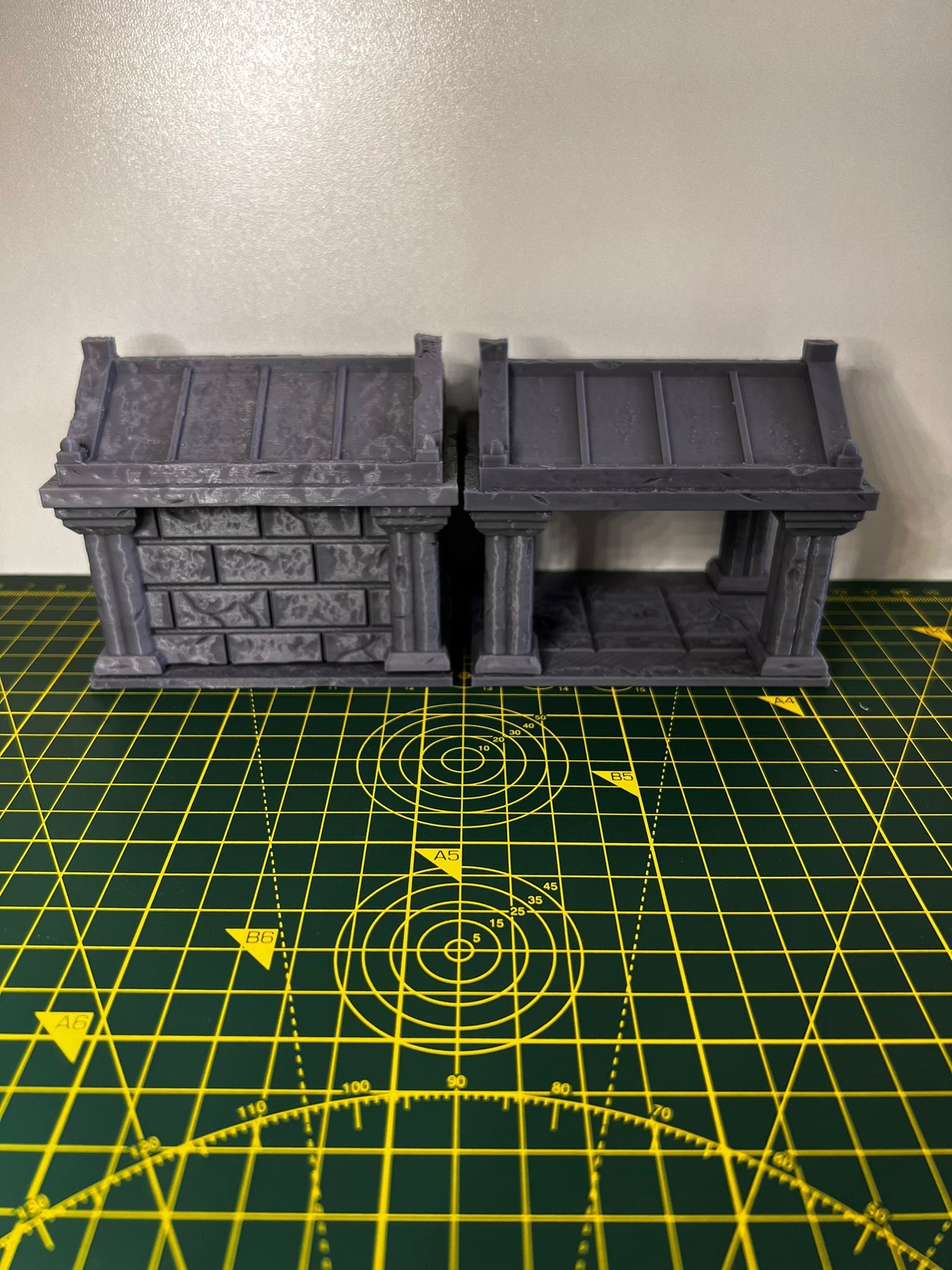 Mausoleum - Scenic DnD Terrain - Halloween Decoration - alternate angle