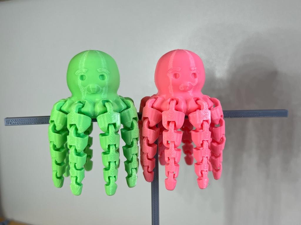 Articulated Octopus - alternate angle