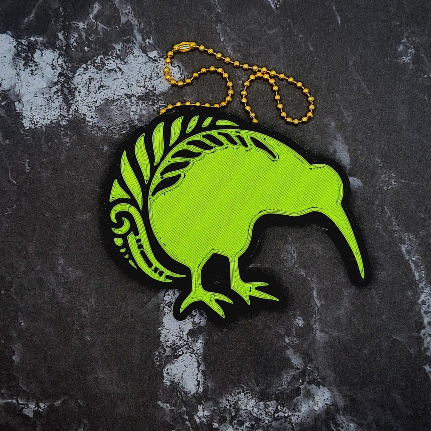 Kiwi Charm! (reverse) - JCreateNZ - Car Charms