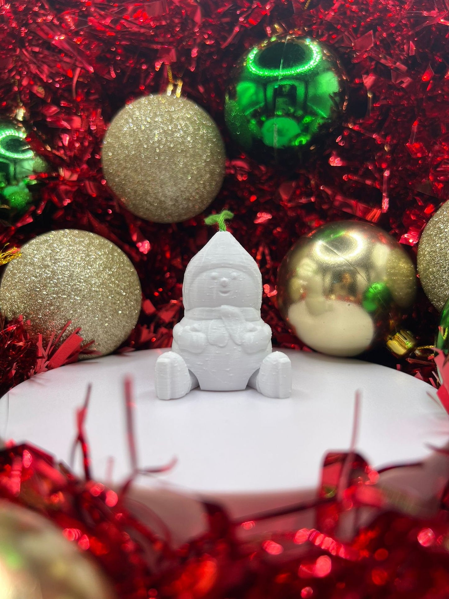 Snowman Christmas Bauble - Christmas Ornament - Xmas Tree Bauble