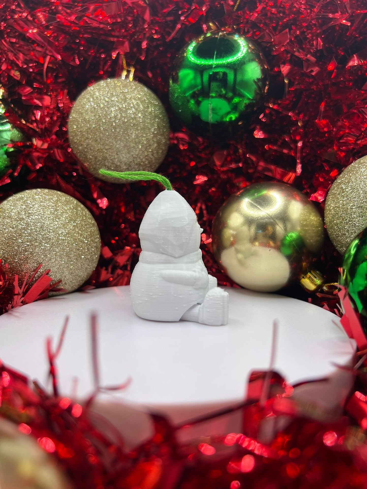 Snowman Christmas Bauble - Christmas Ornament - Xmas Tree Bauble