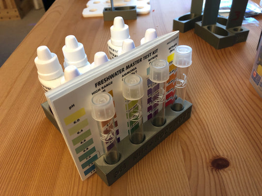 API Aquarium Test Kit Tube & Bottle Holder - product photo